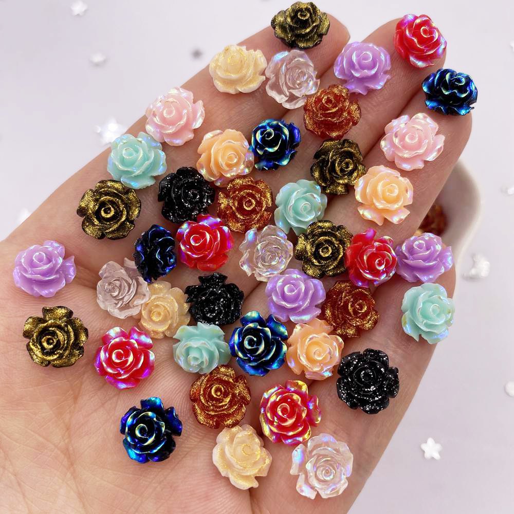 Art Craft Rose - 50 قطعة 10 مللي متر AB