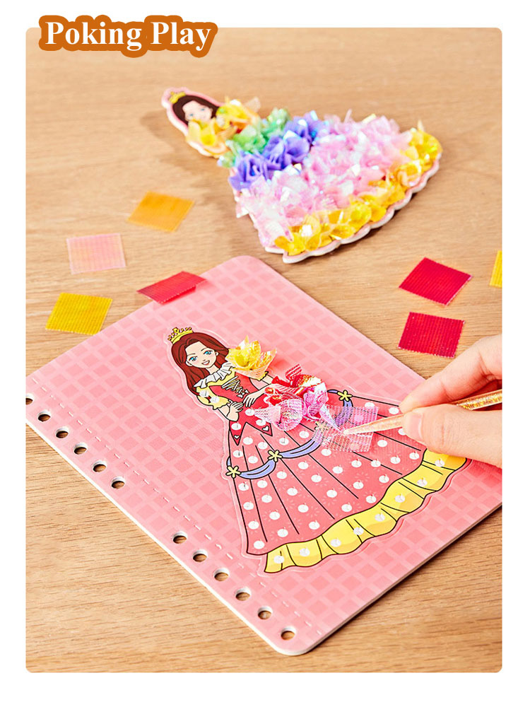 Art Craft Education - DIY اللوحة ملصق الحرفية لعب طفل