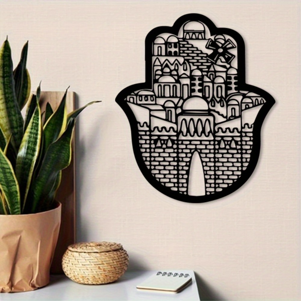 Art & Craft Supplies - لوحة جدارية معدنية من CIFBUY بتصميم