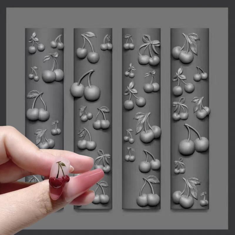 Art Craft Rose - قالب سيليكون جديد ثلاثي الأبعاد على