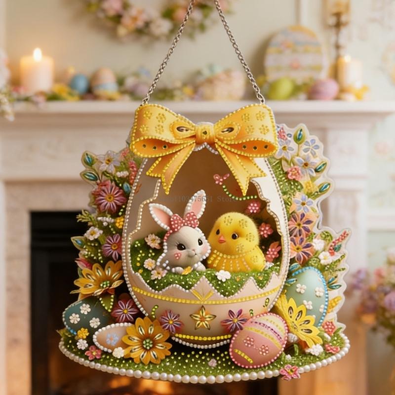 إكليل عيد الفصح المصنوع يدويًا - مراجعة Art Craft Door وسعره