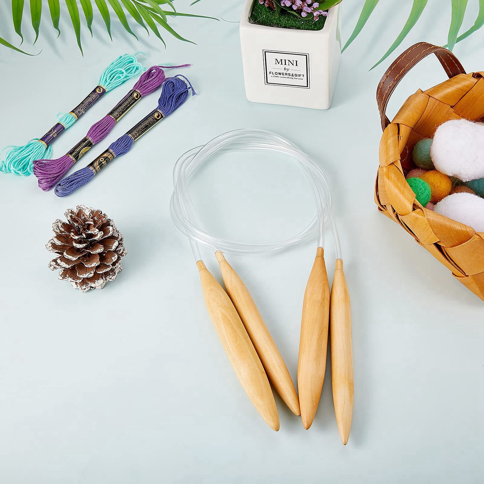 مجموعة إبر حياكة دائرية احتراف - مراجعة Knitting Needle Circular وسعره