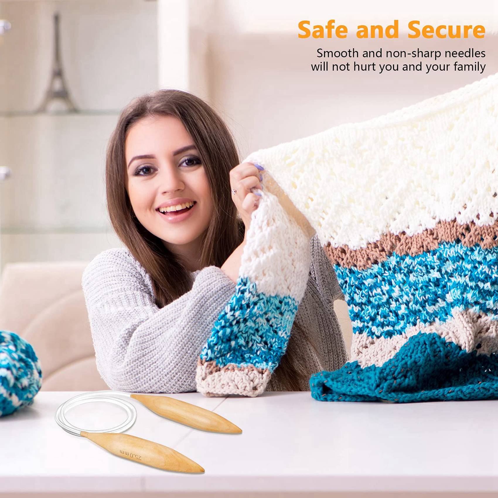 مجموعة إبر حياكة دائرية احتراف - مراجعة Knitting Needle Circular وسعره
