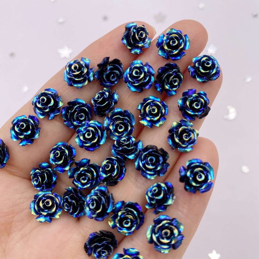 50 قطعة 10 مللي متر AB الراتنج - مراجعة Art Craft Rose وسعره