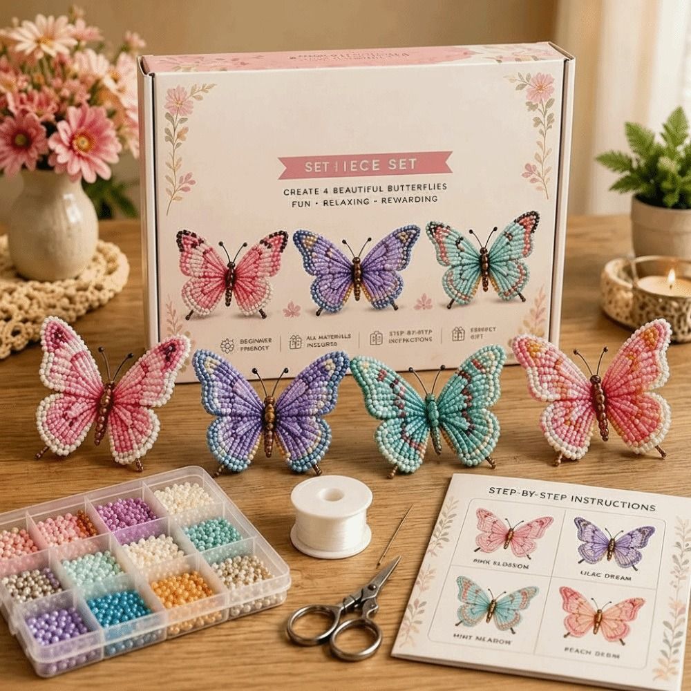 طقم خرز صغير ثلاثي الأبعاد لصن - مراجعة Art Craft Kits وسعره