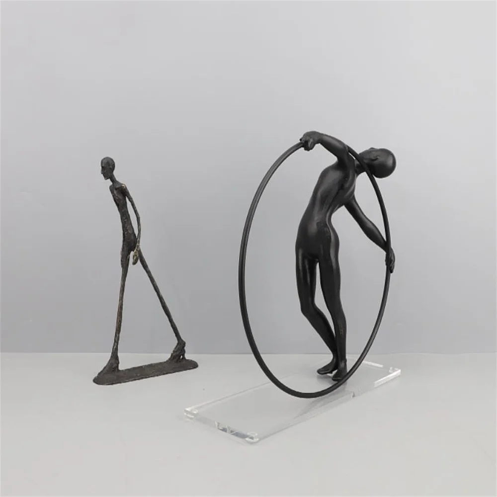 المشي رجل تمثال غرفة ديكور معد - مراجعة Art Craft New Year وسعره
