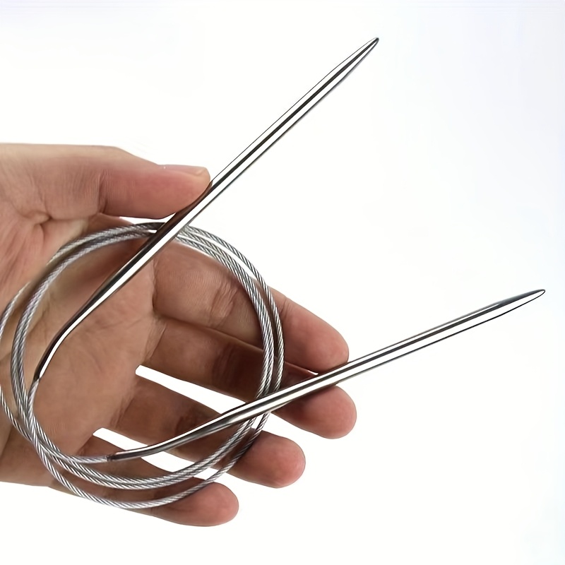 مجموعة إبر حياكة دائرية من الف - مراجعة Knitting Needle Circular وسعره