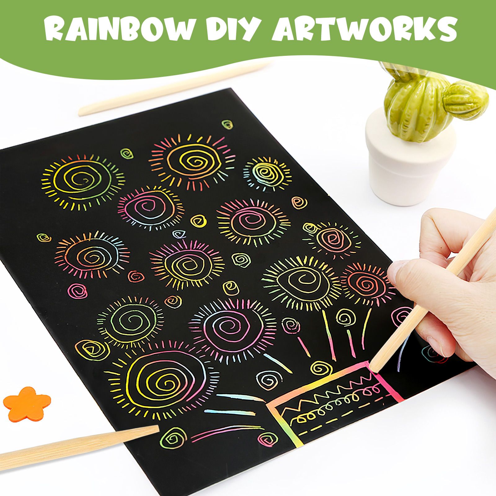 30 قطعة من أعواد الشمع الخشبية - مراجعة Art Craft Stick وسعره