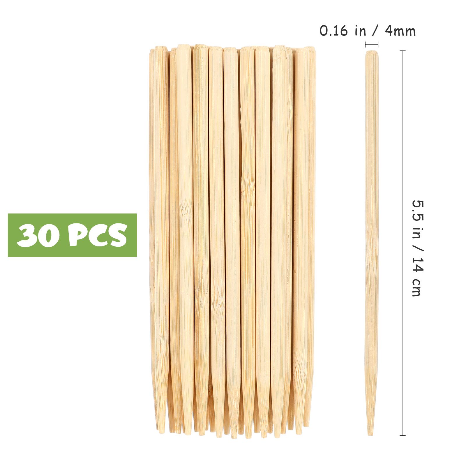 30 قطعة من أعواد الشمع الخشبية - مراجعة Art Craft Stick وسعره
