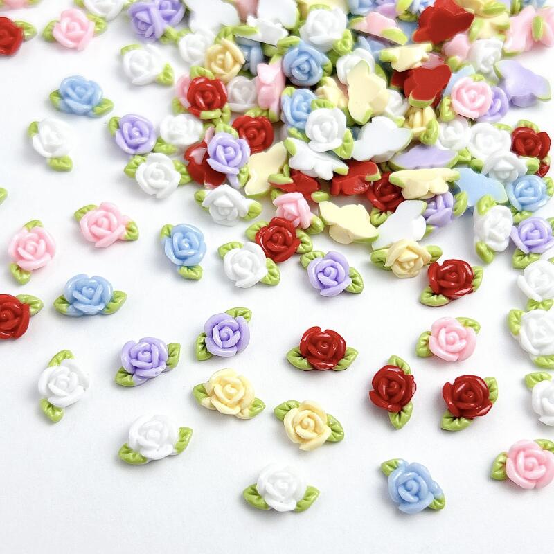 30 قطعة الراتنج روز مسمار الفن - مراجعة Art Craft Rose وسعره