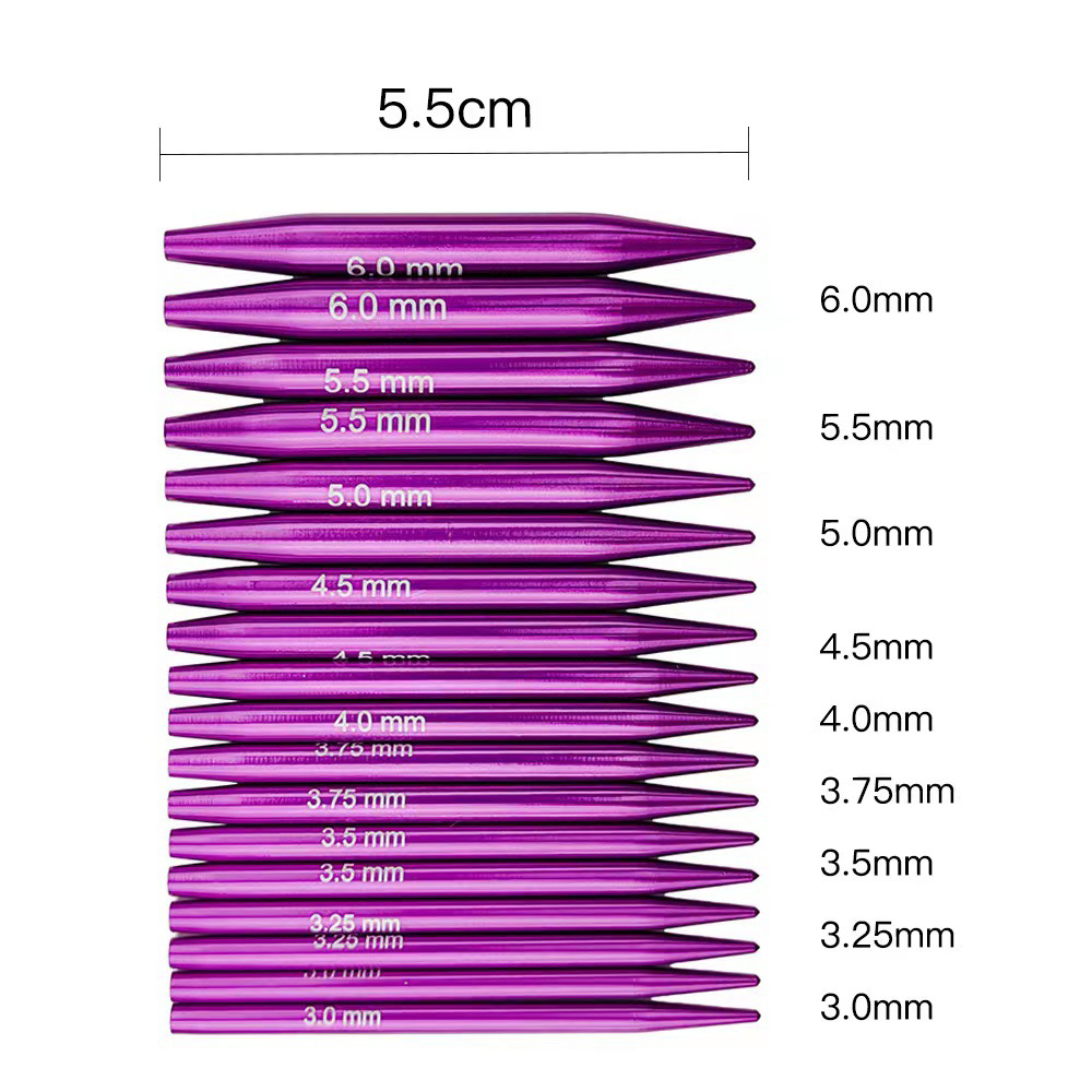 مجموعة من 34 أدوات الحياكة خطا - مراجعة Knitting Needle Circular وسعره