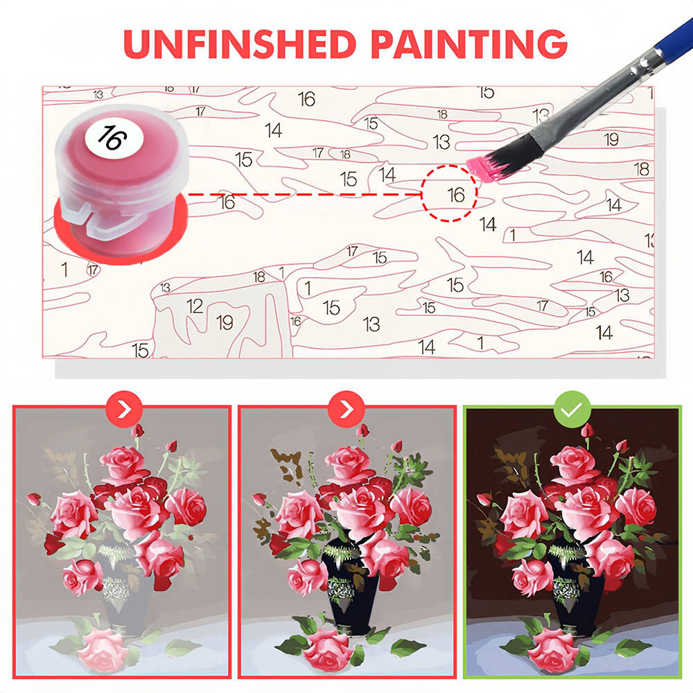 لوحة زيتية بالأرقام منظر طبيعي - مراجعة Art Craft Gifts For Adults وسعره