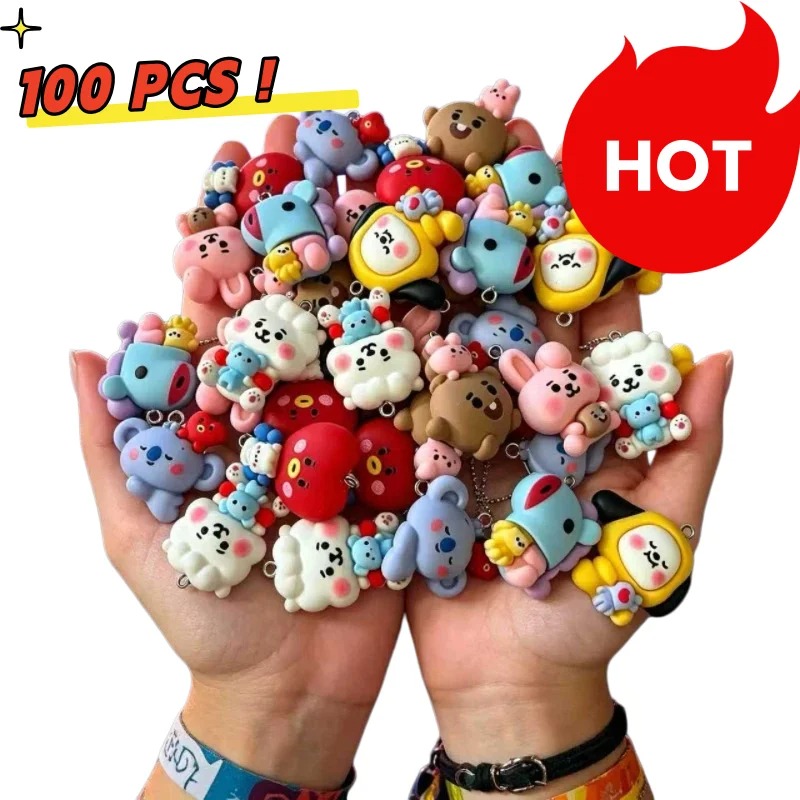 7 قطع من إكسسوارات BT21 الكرتو - مراجعة Art Craft Ideas وسعره