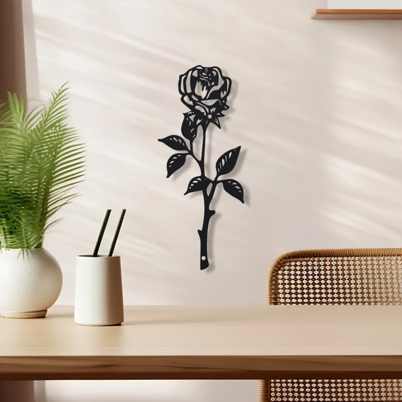 قطعة واحدة من زينة الحائط المع - مراجعة Art Craft Rose وسعره