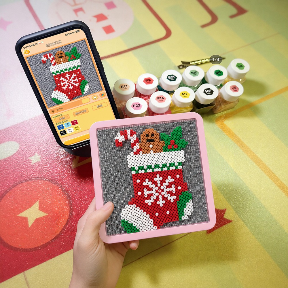 لوحة إضاءة LED ذكية بخرزات قاب - مراجعة Art Craft Kits وسعره