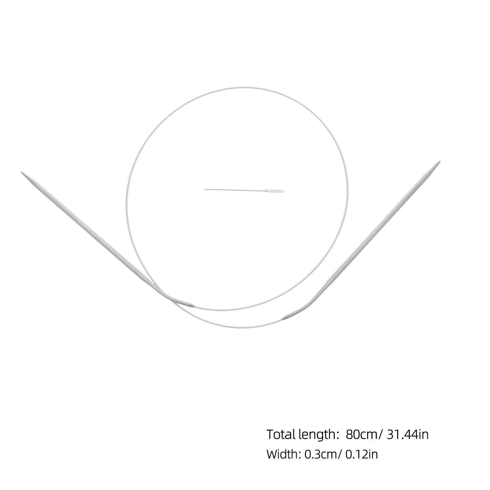 مجموعة واحدة من إبر الحياكة ال - مراجعة Knitting Needle Circular وسعره
