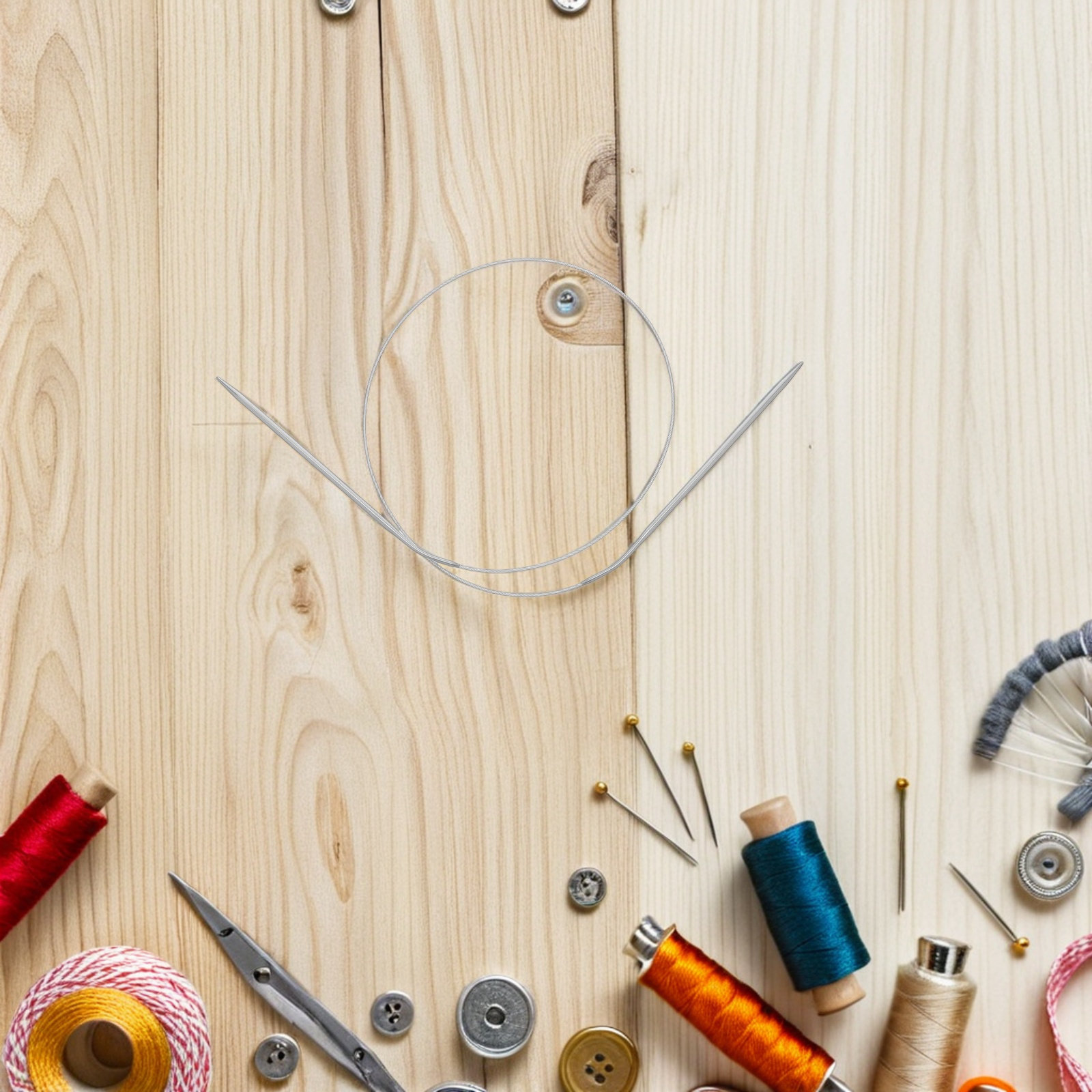 مجموعة واحدة من إبر الحياكة ال - مراجعة Knitting Needle Circular وسعره