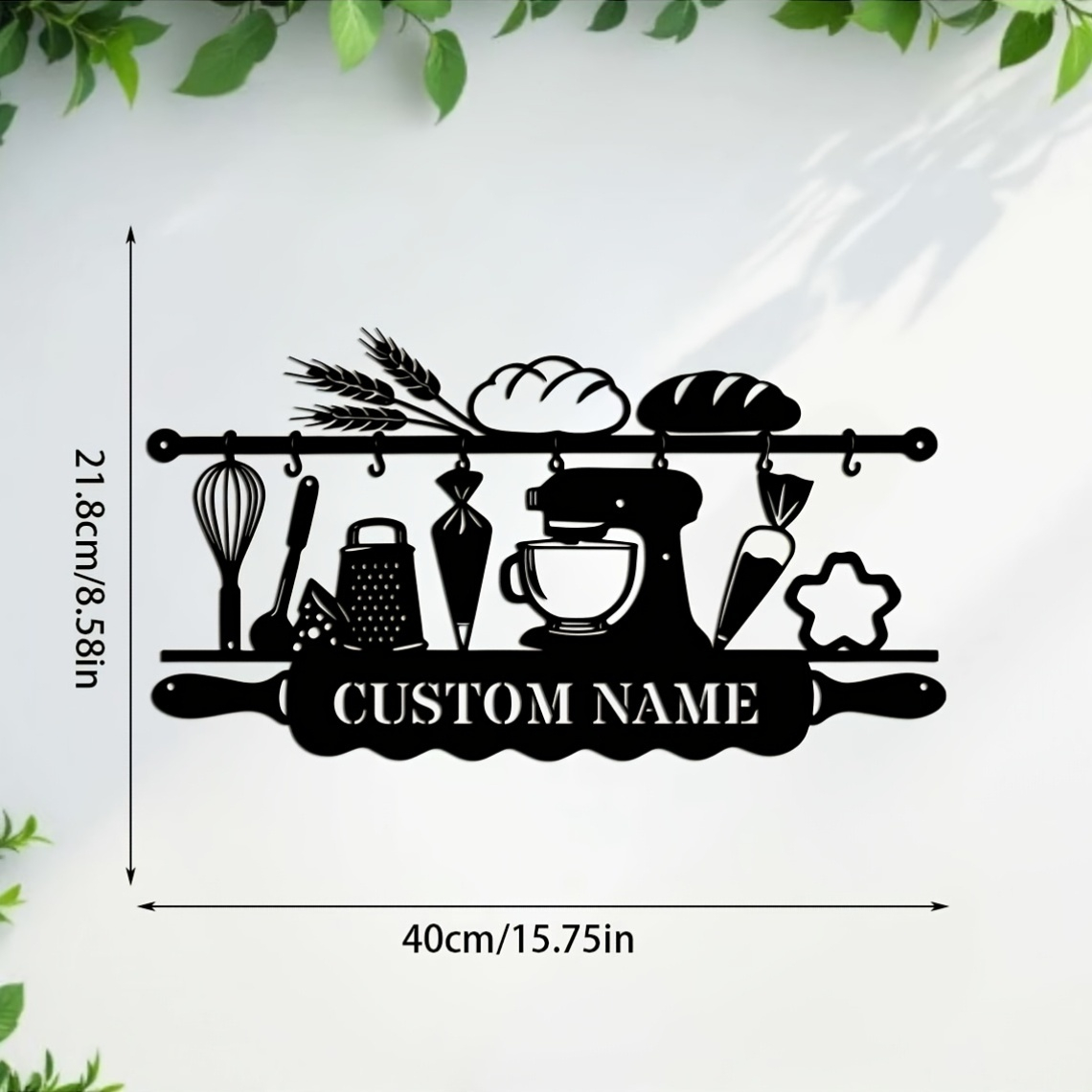 لوحة جدارية حديدية مخصصة للمطب - مراجعة Art Craft Kitchen وسعره
