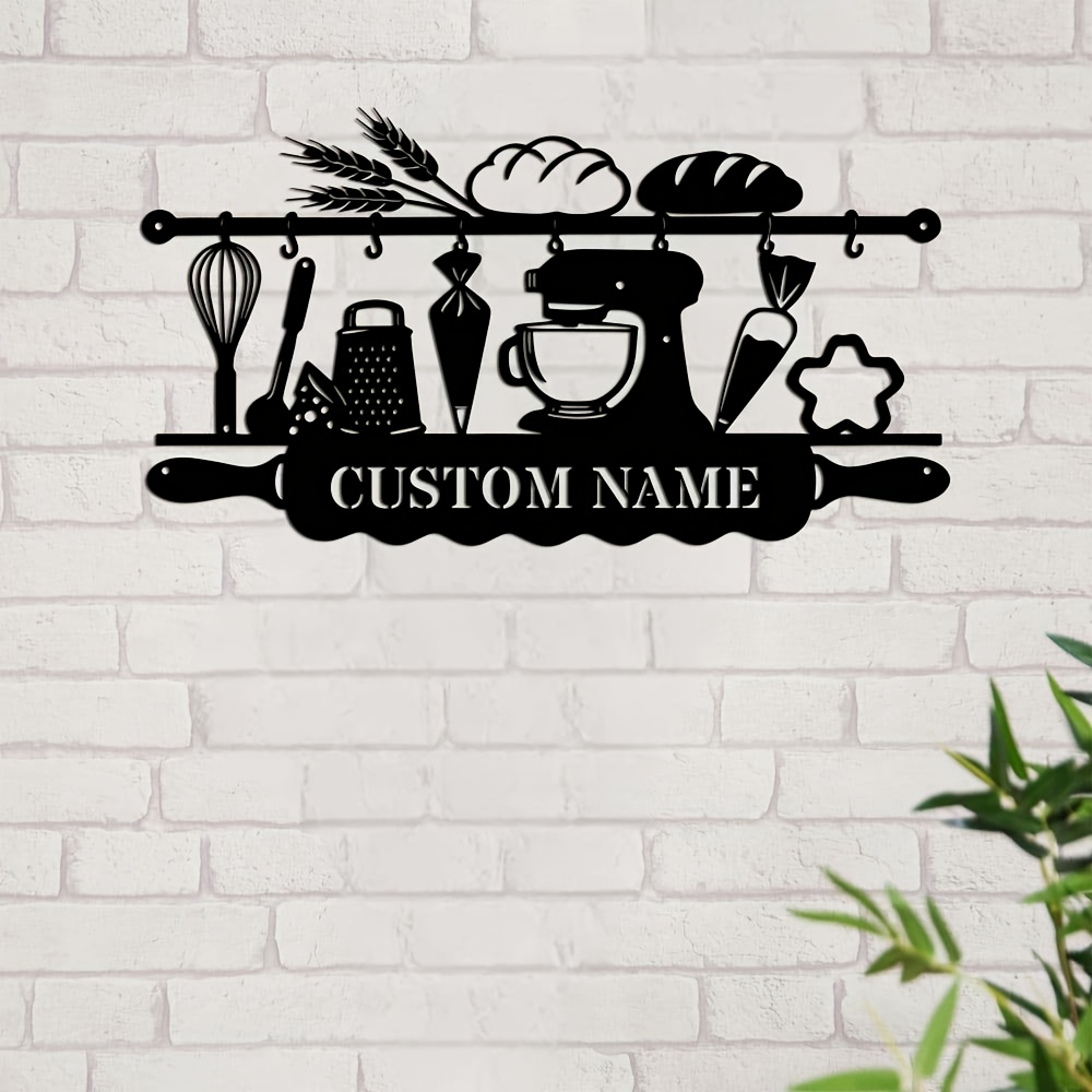 لوحة جدارية حديدية مخصصة للمطب - مراجعة Art Craft Kitchen وسعره