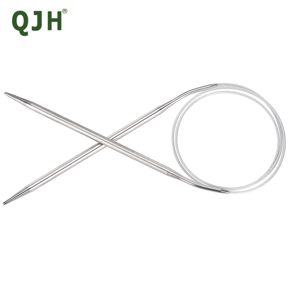 إبرة حياكة دائرية ثابتة مريحة  - مراجعة Knitting Needle Circular وسعره