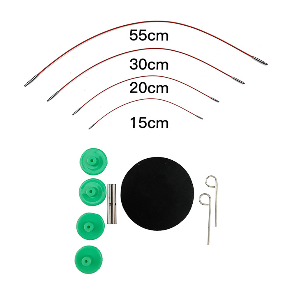 مجموعة من 12 زوجًا من الإبر ال - مراجعة Knitting Needle Circular وسعره