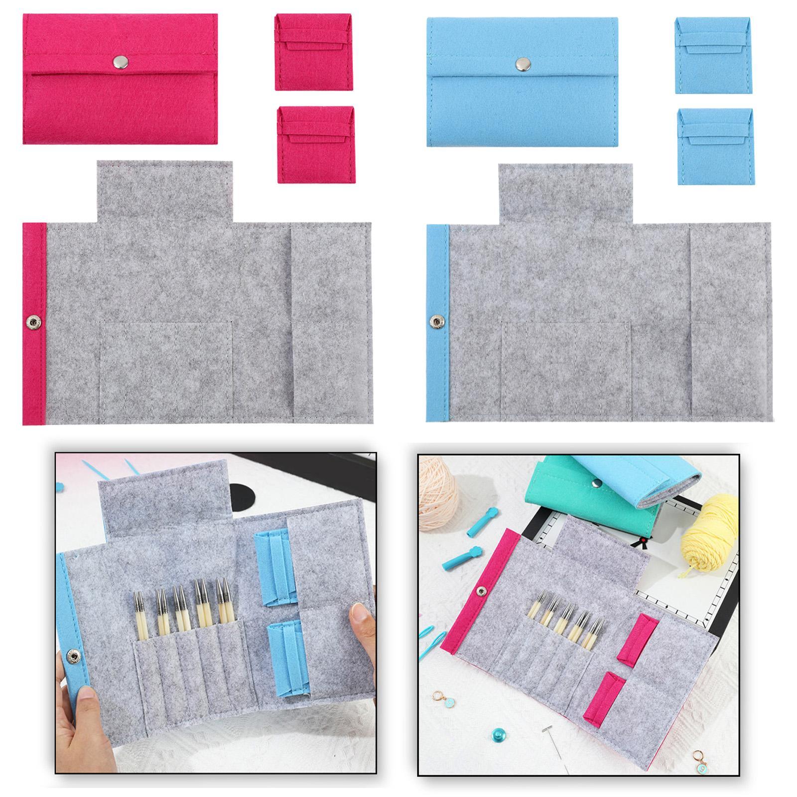 3 قطع دبابيس الحياكة حقيبة للت - مراجعة Knitting Needle Circular وسعره